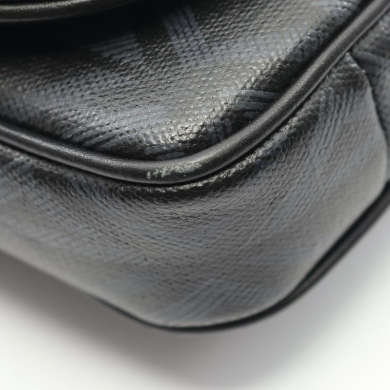 Dior CD Diamond Black Leather Saddle — view 6