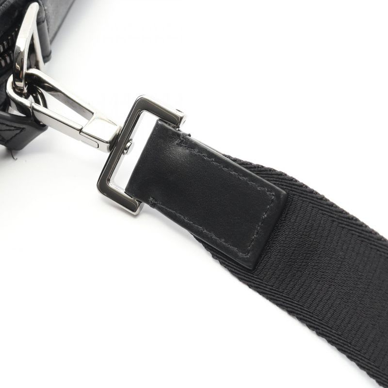 Dior CD Diamond Black Leather Saddle — view 9
