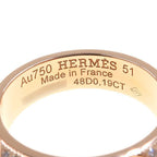Hermes Collier de Chien Diamond Ring Pm51 — view 7