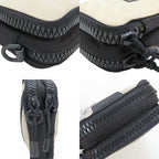 Chanel Shoulder Bag Sports Line Jacquard Nylon Ivory Black — view 5