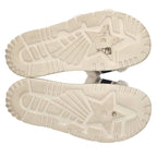 Christian Dior Logo Embroidered Fur Sandals 40 — view 3