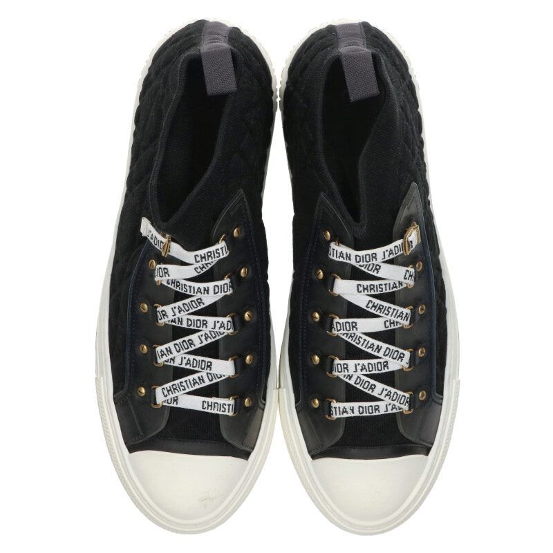 Christian Dior Walk`n High Cut Cannage Sneakers 42 — view 4