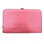Hermes Long Wallet Dogon GM Taurillon Clemence Pink — view 2