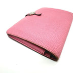 Hermes Long Wallet Dogon GM Taurillon Clemence Pink — view 5