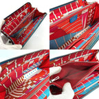 Hermes Long Wallet Azap Silk In Epson Blue — view 7