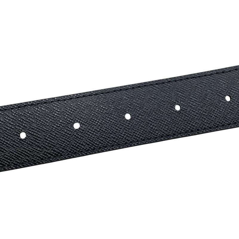 Louis Vuitton Belt Sainteur Initial M9453 Monogram Brown Black Gold Hardware — view 9