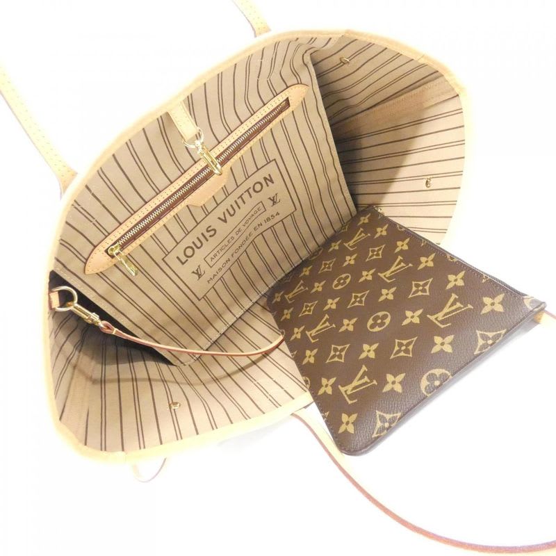 Louis Vuitton Monogram Neverfull MM Bag — view 8
