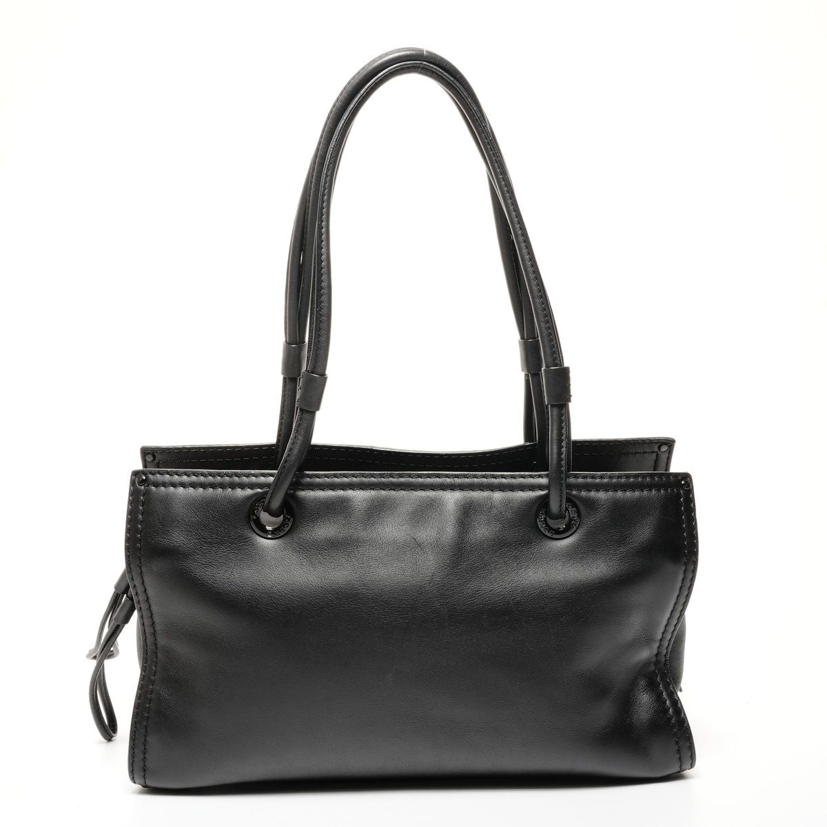 Loewe Shoulder Bag Logo Leather Tote — view 3