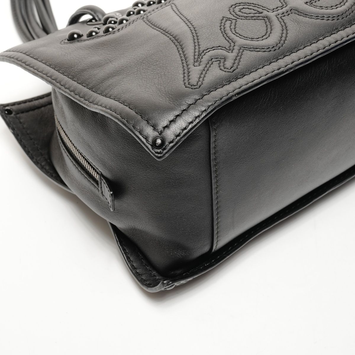 Loewe Shoulder Bag Logo Leather Tote — view 6
