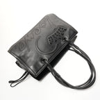 Loewe Shoulder Bag Logo Leather Tote — view 9