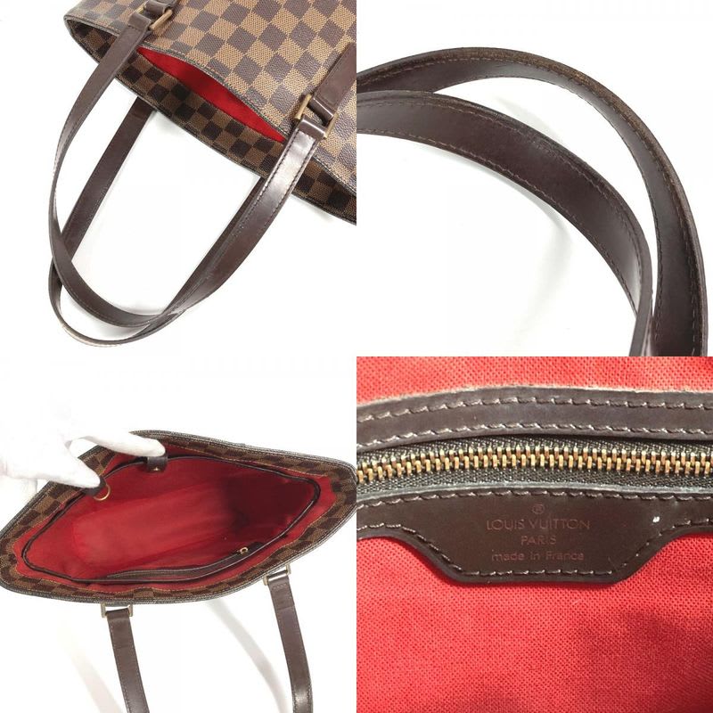 Louis Vuitton Shoulder Bag Vavin GM Damier Canvas Ebene Brown — view 9