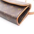 Louis Vuitton Waist Bag Body Pochette Florentine Monogram Coated — view 8