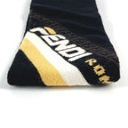 Fendi Headband Logo Fxs 385 Wool Black — view 3