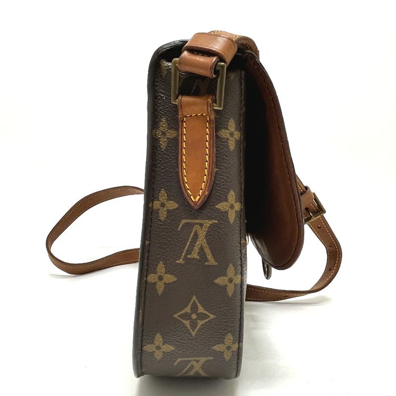 Louis Vuitton Shoulder Bag Saint Cloud GM Monogram Canvas Brown