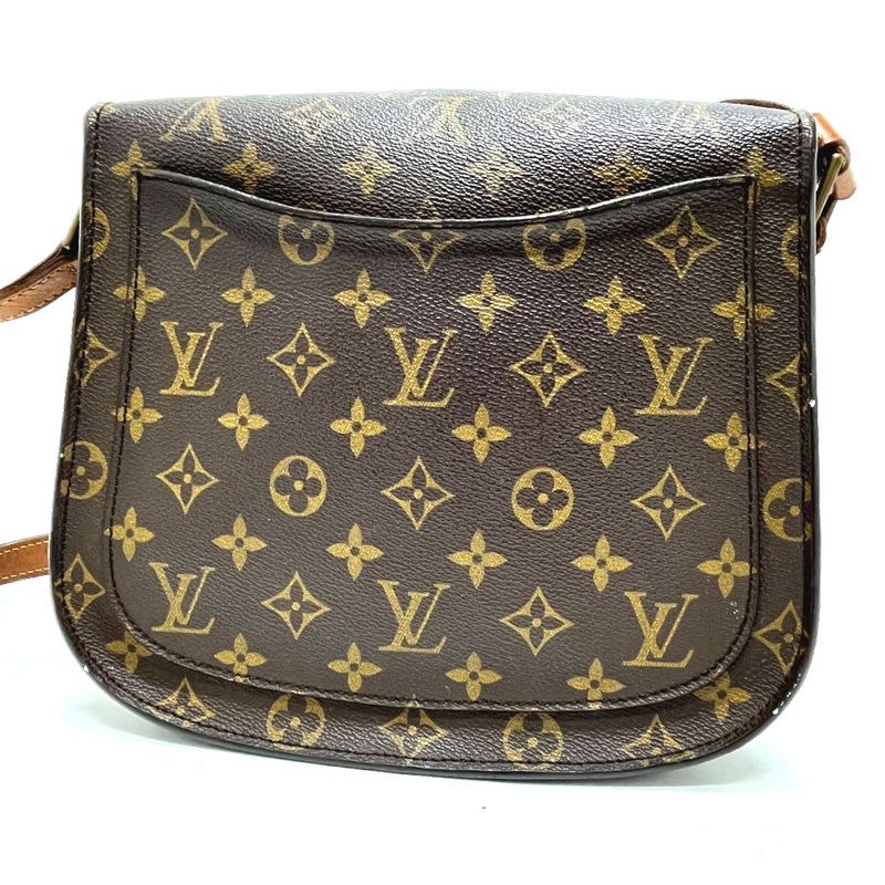 Louis Vuitton Shoulder Bag Saint Cloud GM Monogram Canvas Brown