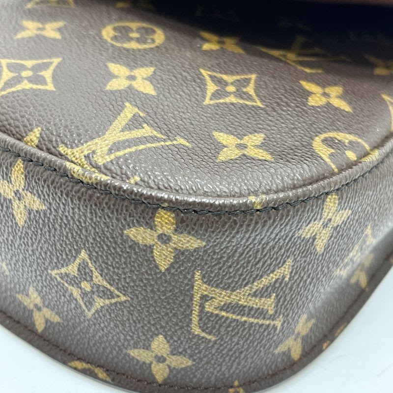Louis Vuitton Shoulder Bag Saint Cloud GM Monogram Canvas Brown