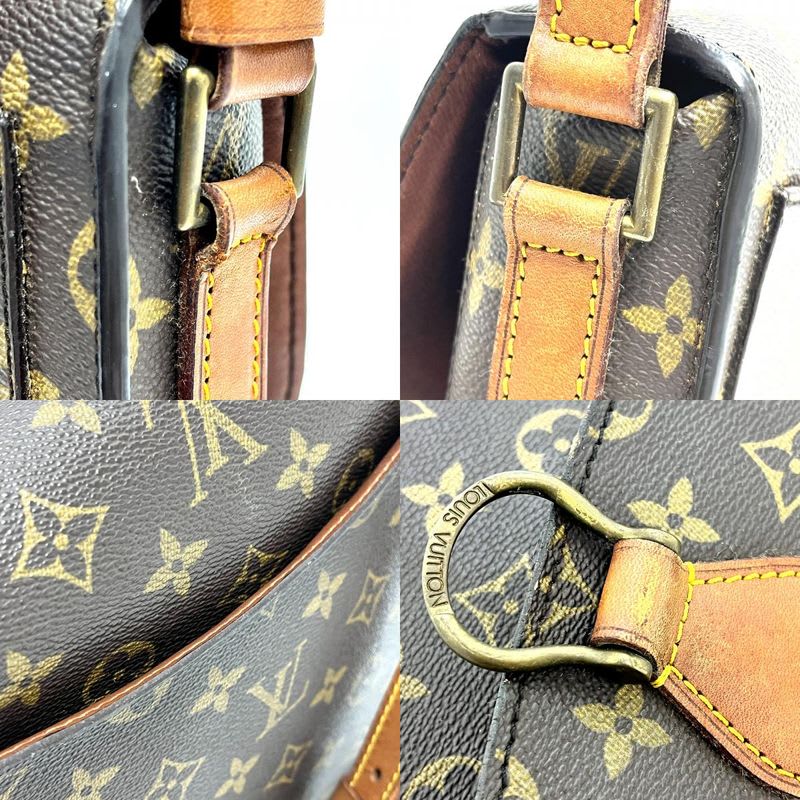 Louis Vuitton Shoulder Bag Saint Cloud GM Monogram Canvas Brown