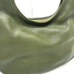 Hermes Handbag Gao Leather Khaki — view 6