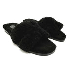 Hermes Sandals Oran Mouton Black — view 2