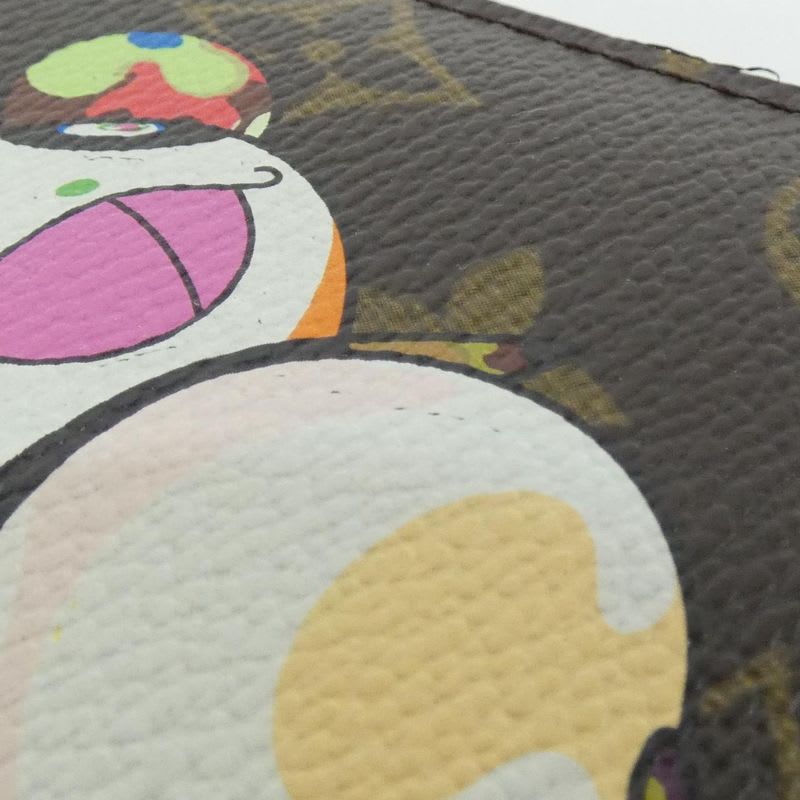 Louis Vuitton Monogram Porte Bier Cult Cles Di Monet Wallet — view 7