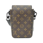 Louis Vuitton Monogram Macassar S Rock Vertical Wearable Wallet — view 2