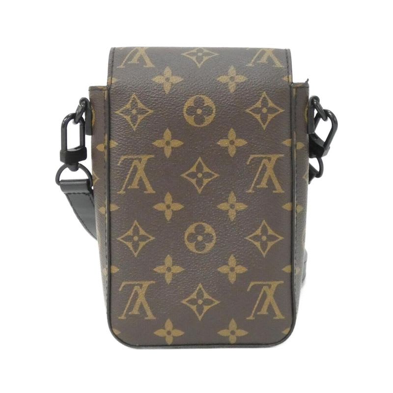 Louis Vuitton Monogram Macassar S Rock Vertical Wearable Wallet — view 2