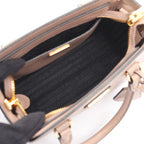 Prada Handbag Saffiano Soft C Beige Leather Galleria 2-Way — view 4