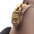 Prada Handbag Saffiano Soft C Beige Leather Galleria 2-Way — view 6