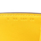 Hermes Shoulder Bag Twins ck Jaune Ambre Leather — view 7