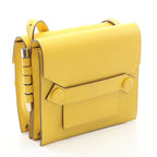Hermes Shoulder Bag Twins ck Jaune Ambre Leather — view 3
