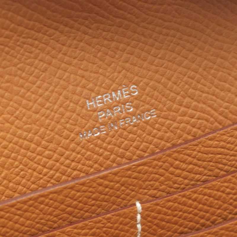 Hermes Shoulder Bag Chaine Dancre Too Go Gold Leather — view 5