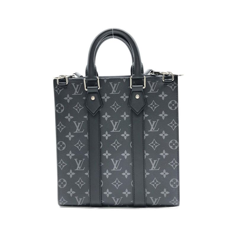 Louis Vuitton Monogram Eclipse Sac Plat Cross Bag — view 3