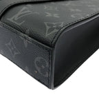 Louis Vuitton Monogram Eclipse Sac Plat Cross Bag — view 4