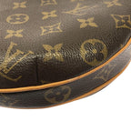 Louis Vuitton Monogram Pochette Croissant Shoulder Bag — view 4