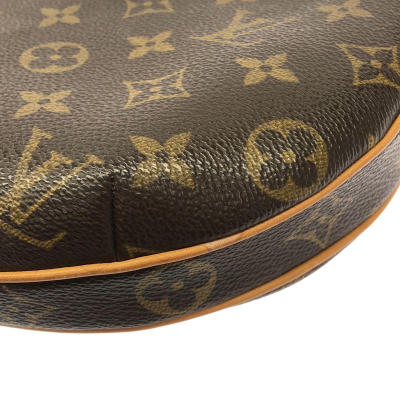 Louis Vuitton Monogram Pochette Croissant Shoulder Bag — view 4