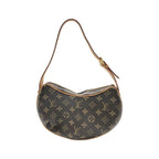 Louis Vuitton Monogram Pochette Croissant Shoulder Bag — view 3