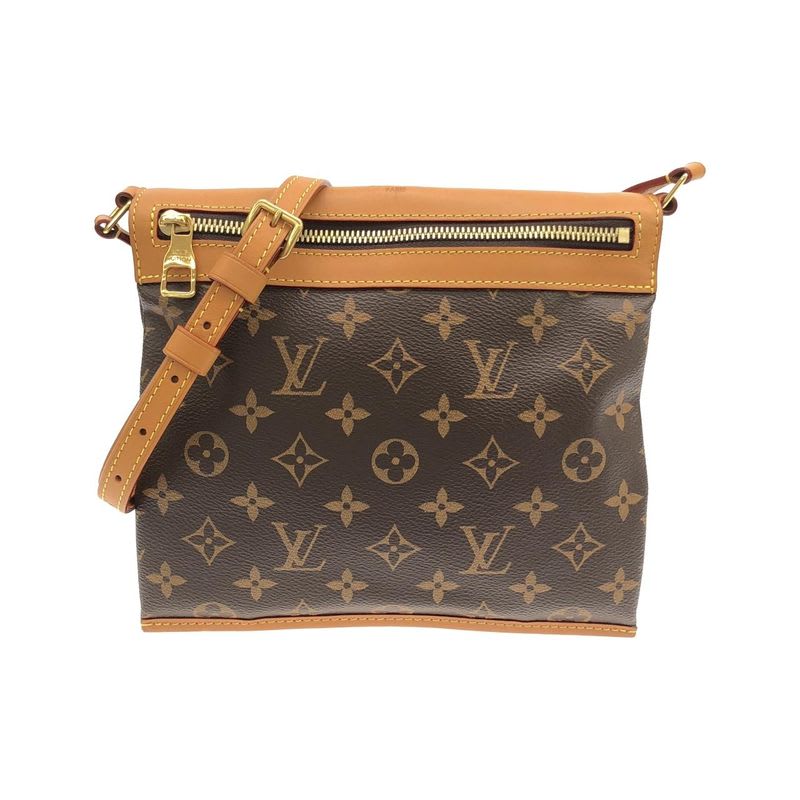 Louis Vuitton Monogram Saumur Messenger PM Shoulder Bag — view 3
