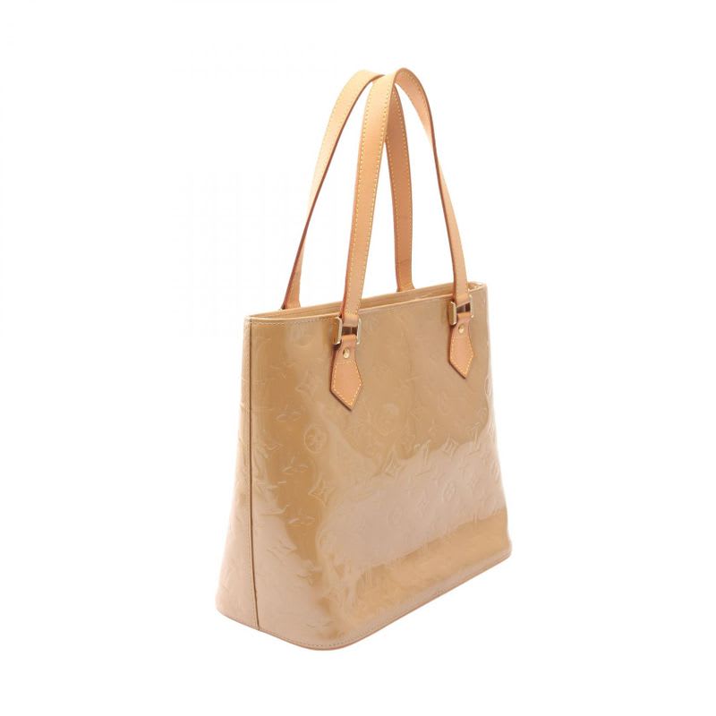 Louis Vuitton Handbag Houston Monogram Vernis Noisette Leather — view 3