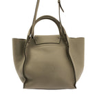 Celine Leather 2-Way Big Bag Small Handbag Light Taupe — view 5