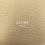 Celine Leather 2-Way Big Bag Small Handbag Light Taupe — view 7