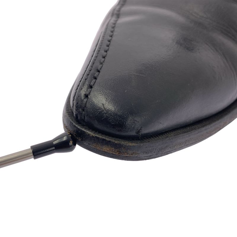 Bottega Veneta Side Gore Leather Short Boots 42 1 2 Black — view 7