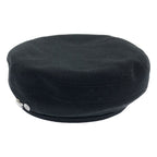 Hermes Saint Honore Hosey & Hoody Cotton Beret 57 Black — view 3