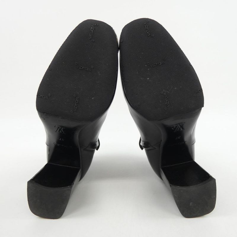 Louis Vuittone Line Size 37 Black Boots — view 4