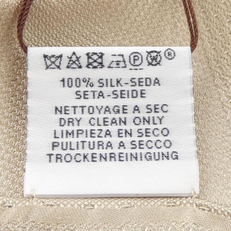Hermes Coaching Silk Muffler Jacquard S Stole Scarf — view 3