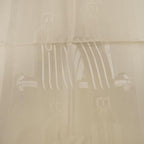 Hermes Coaching Silk Muffler Jacquard S Stole Scarf — view 4