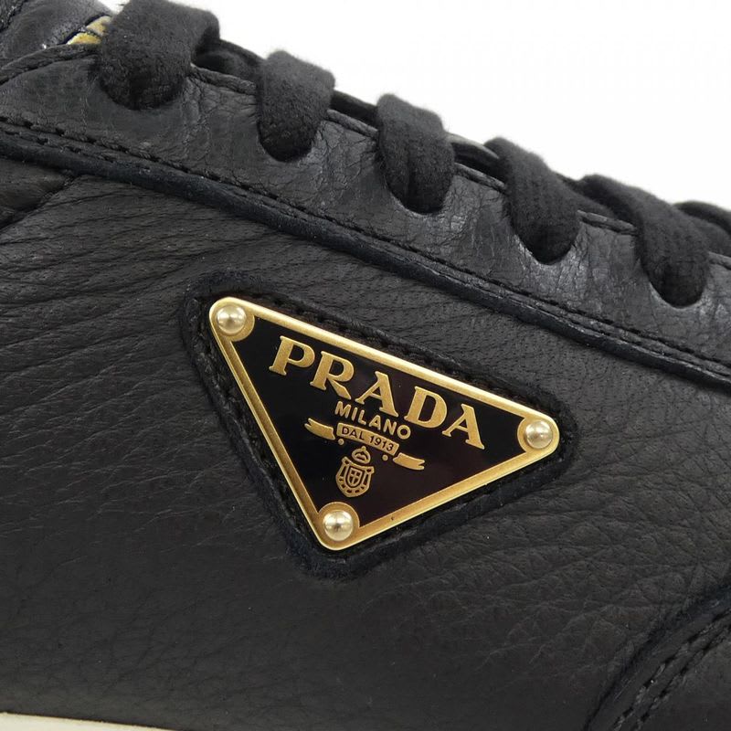 Prada 2 Eg436 Size 6 Black Sneakers — view 6