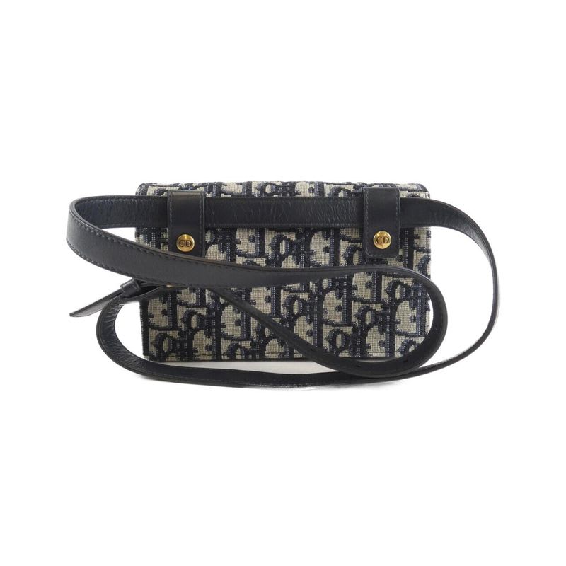 Christian Dior Oblique Saddle Belt Pouch S5619 Ctzq Waist Bag — view 3