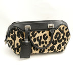 Louis Vuitton Leopard Baby Handbag Jacquard Fabric Pattern Print — view 2