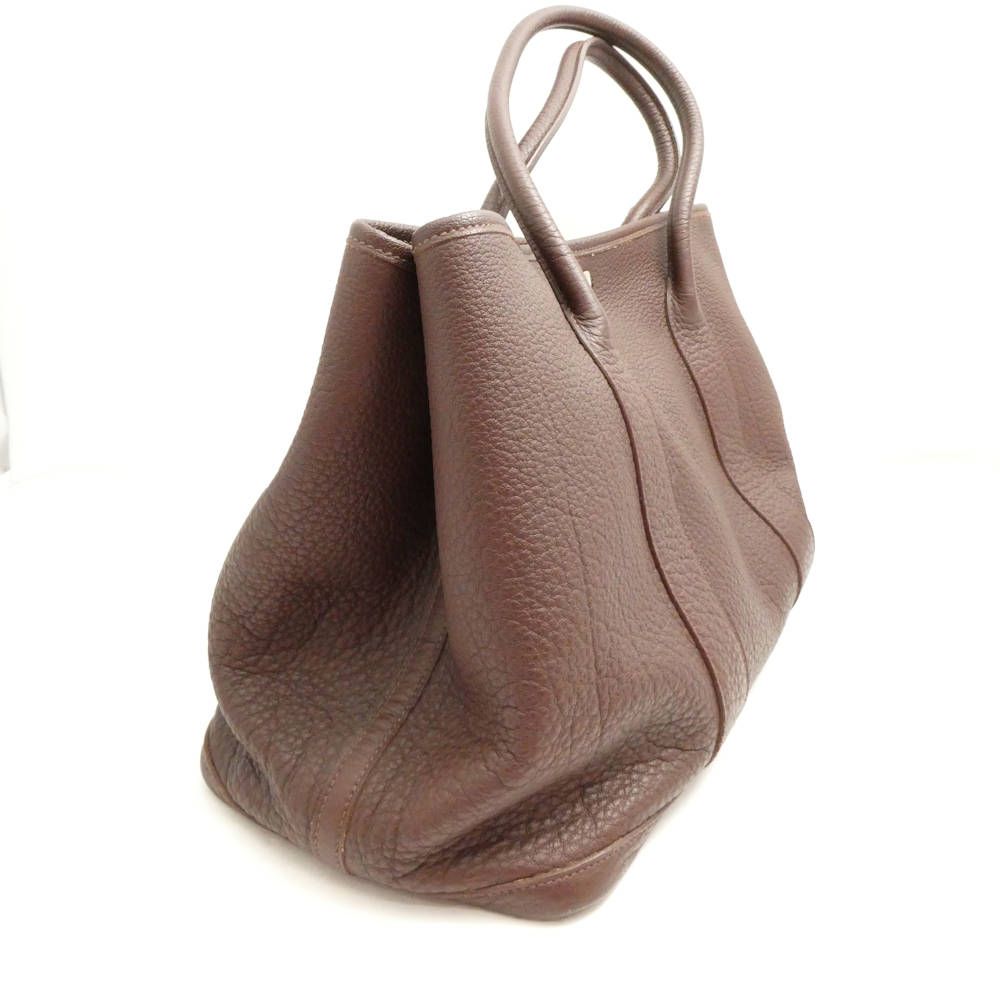 Hermes Garden Party PM Handbag Leather Tote — view 5