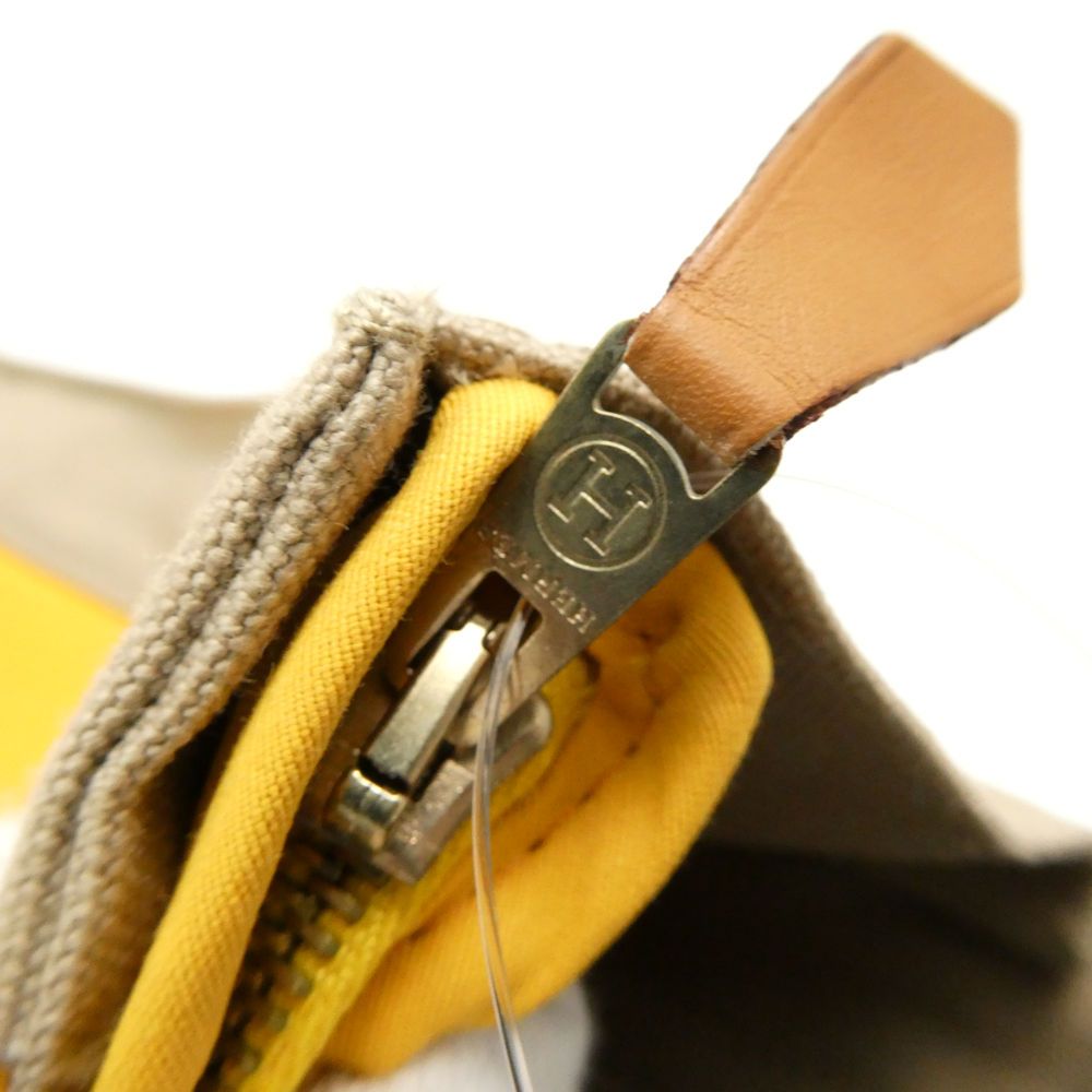 Hermes Tapidocell Clutch Yellow — view 7